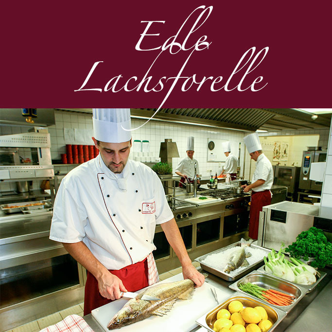 Edle Lachsforelle für Zwei