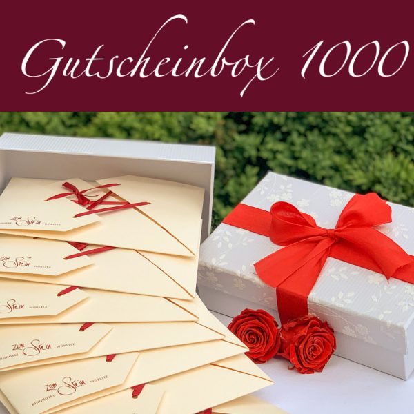 Gutscheinbox 1000