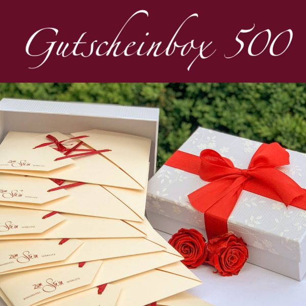 Gutscheinbox 500